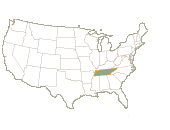 Location, Tennessee in the U.S.A.